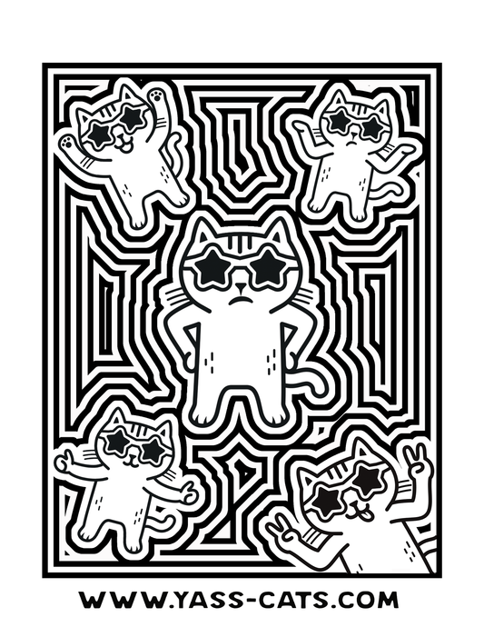 FREE SAMPLE PAGE #2 - COLORING BOOK