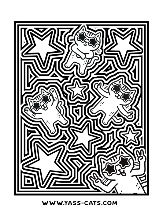 FREE SAMPLE PAGE # 1 - COLORING BOOK