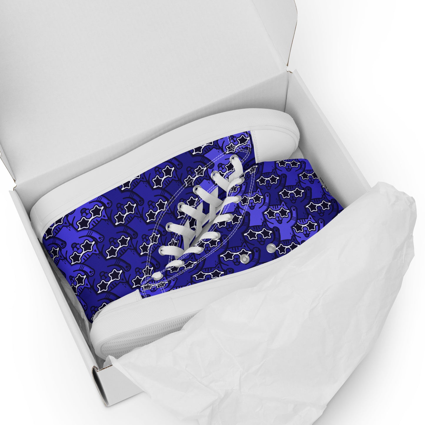 Yass Cats - Blue Monday - Men's skater sneakers