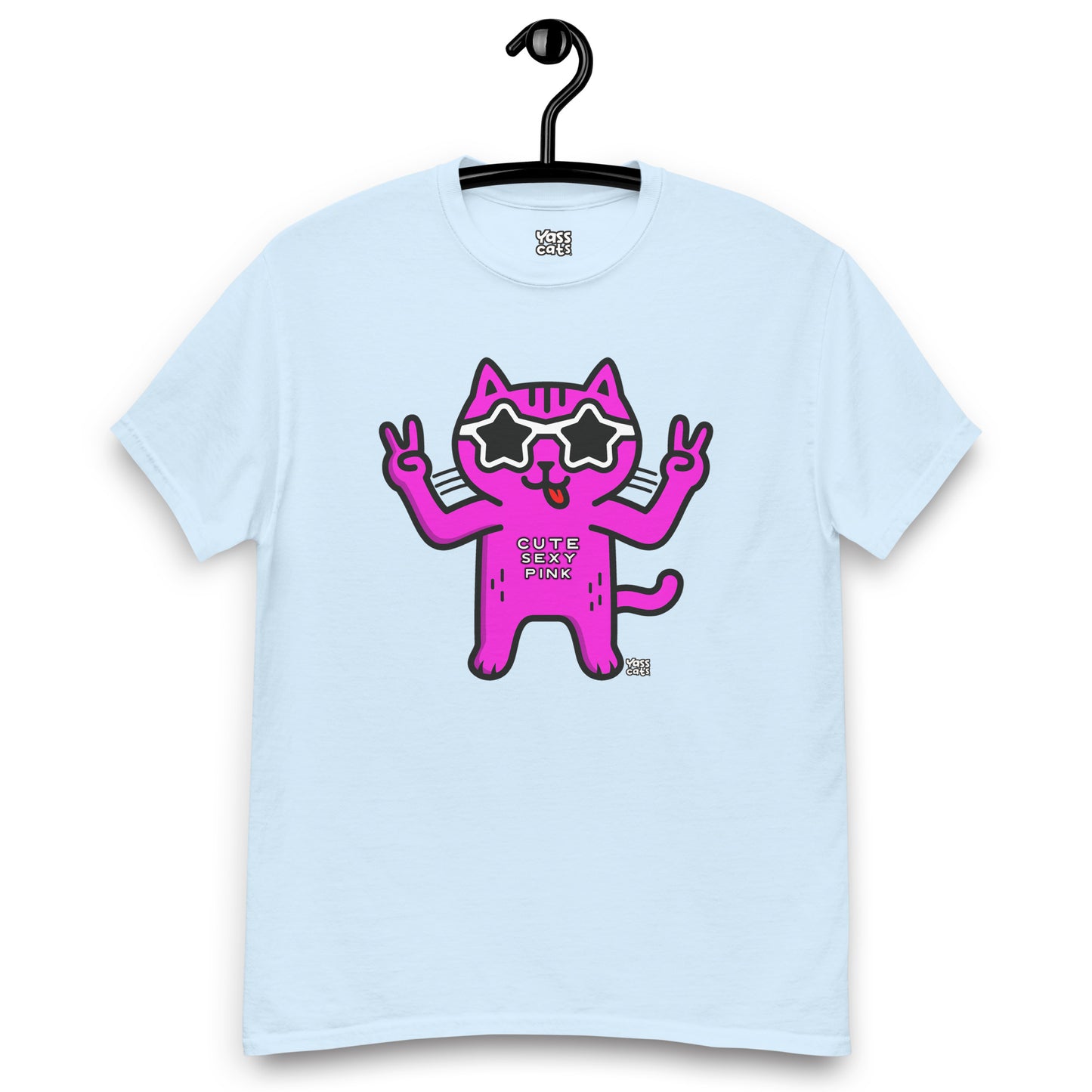Yass Cats - Cute Pink - T-shirt à manches courtes pour femme