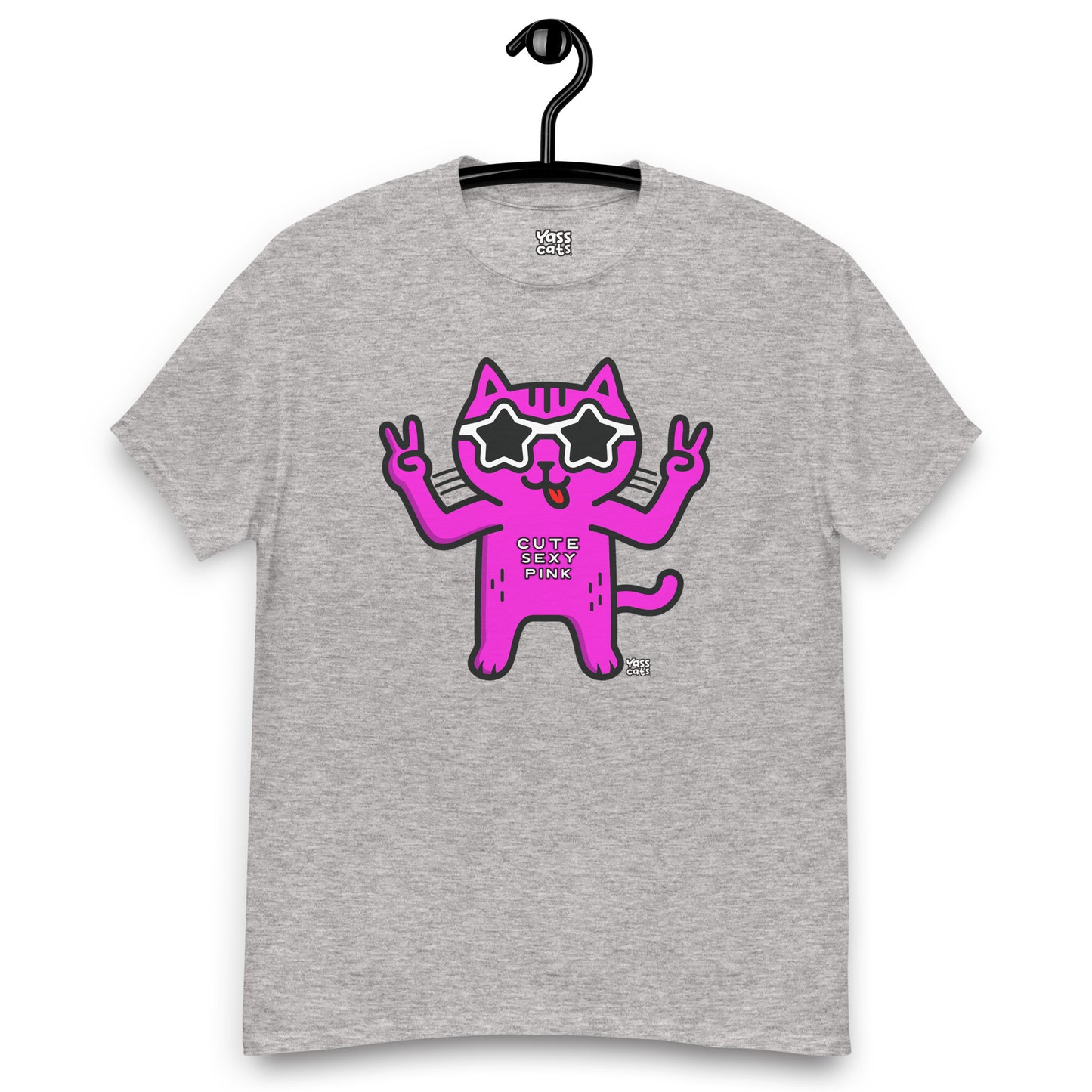 Yass Cats - Cute Pink - T-shirt à manches courtes pour femme